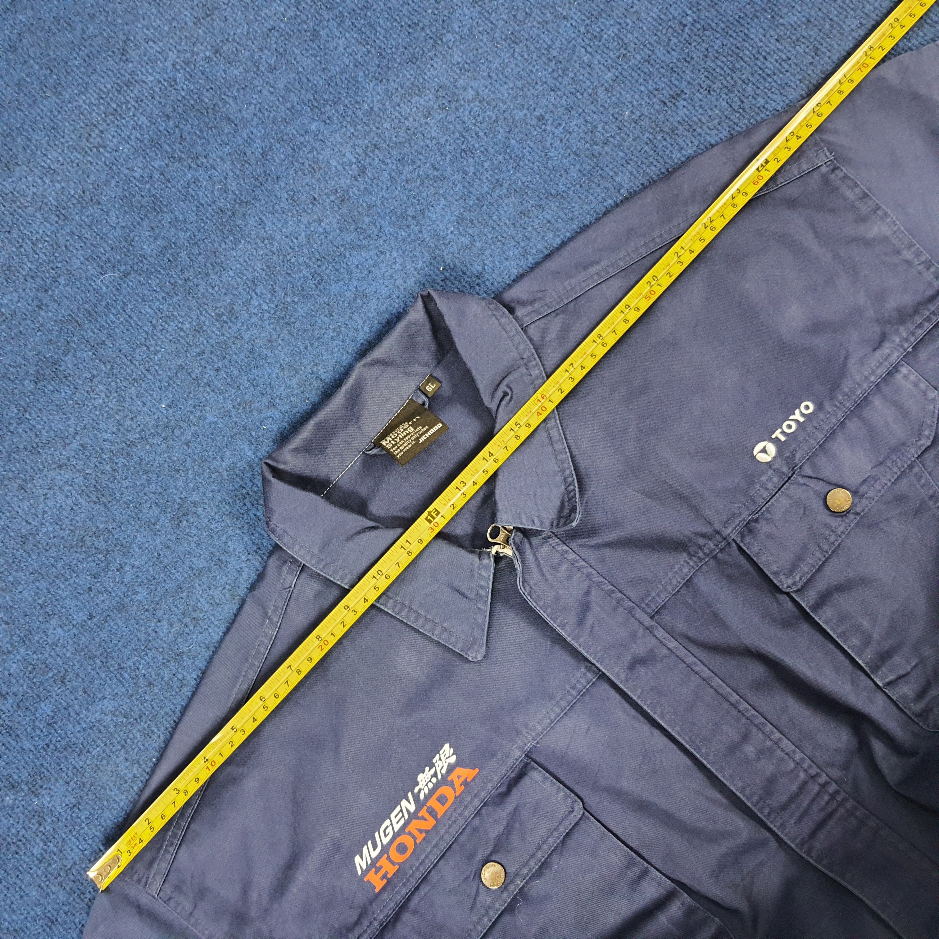 Japanese Brand × Vintage Vintage Mugen Honda Japanese Motorsports Racing Jacket Size US XXL / EU 58 / 5 - 9 Thumbnail