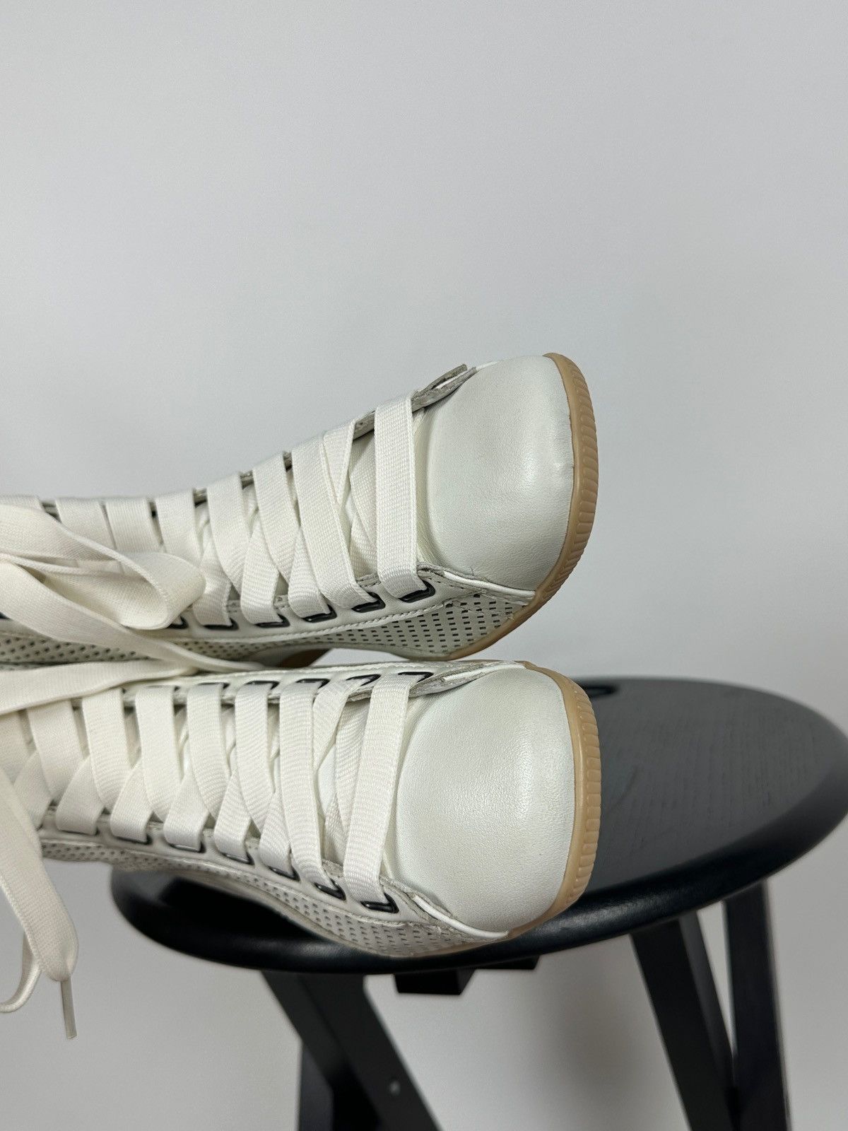 Puma Vintage Puma Y2K Speedcat Hi Top Leather Sneakers Size US 10 / IT 40 - 22 Thumbnail