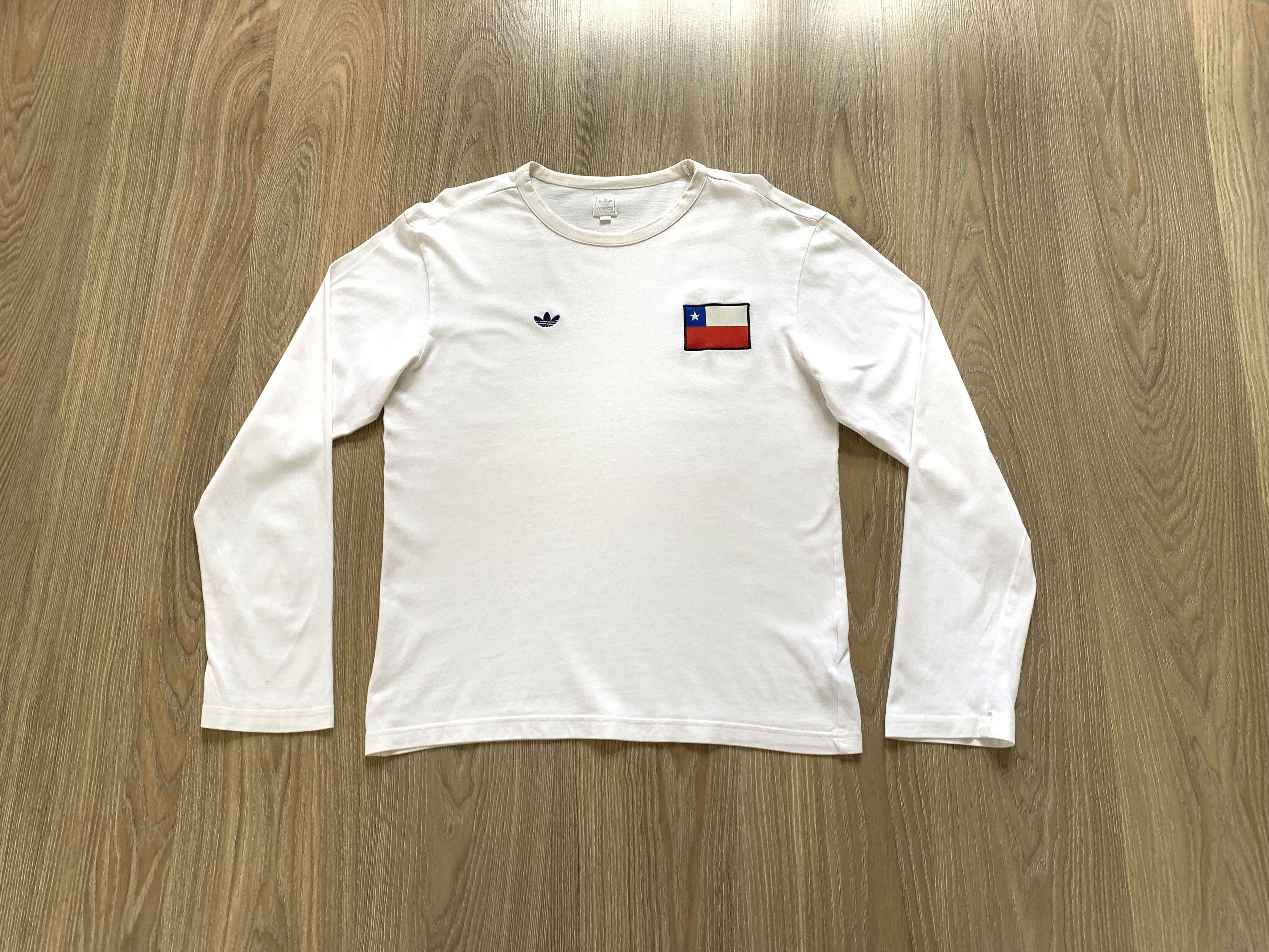 Adidas × Vintage Adidas Originals Chile National Football Team Long Sleeve Size US M / EU 48-50 / 2 - 1 Thumbnail