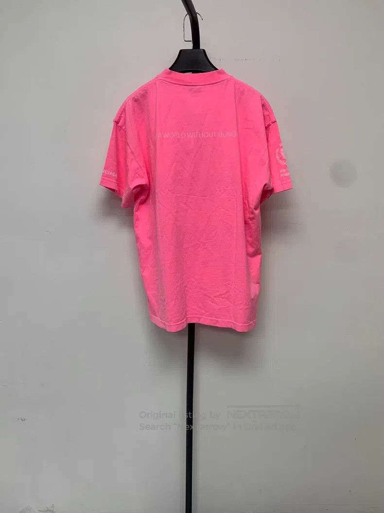 Balenciaga Balenciaga Letter Printed Round Neck Short Sleeve T-Shirt Size US M / EU 48-50 / 2 - 2 Thumbnail