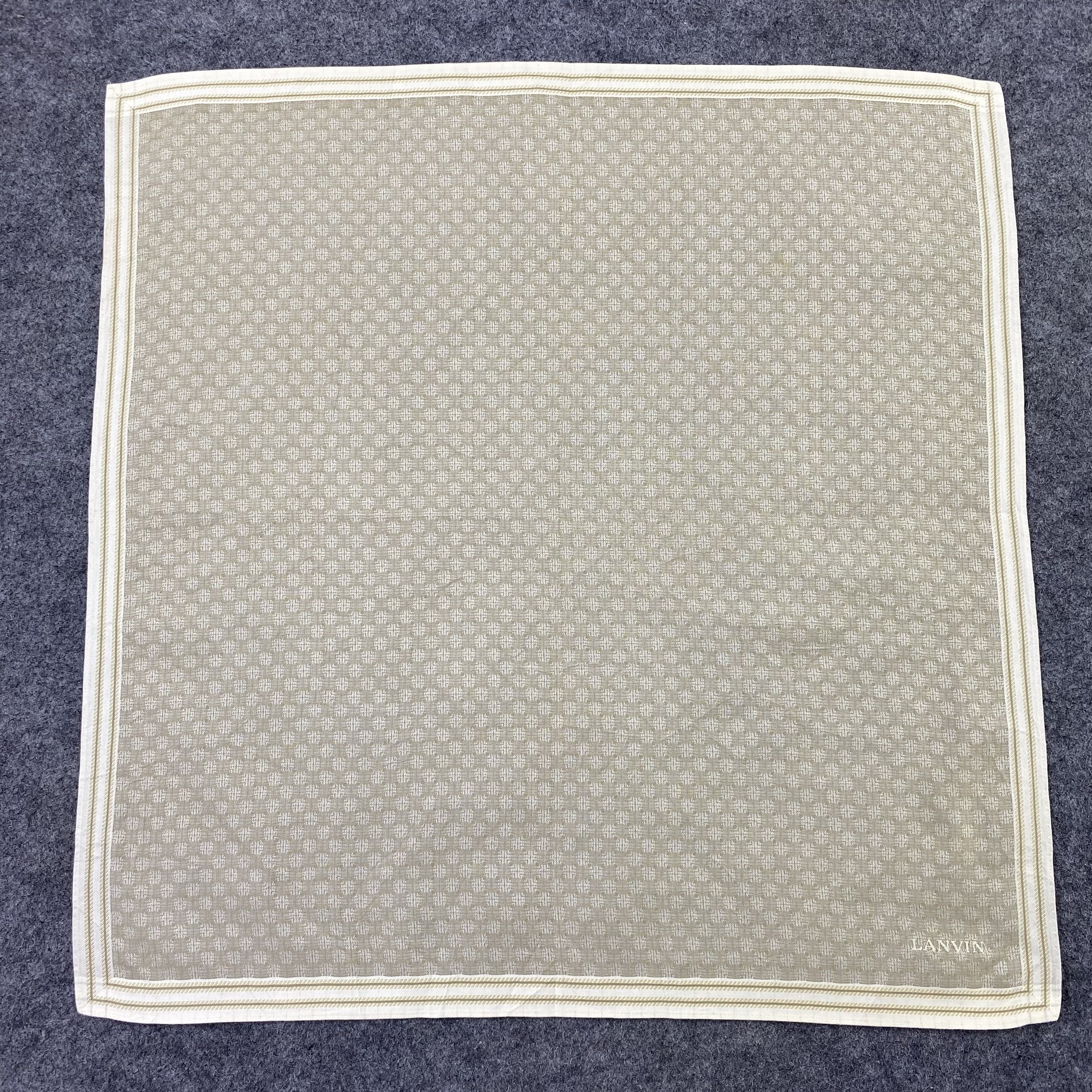 Lanvin Lanvin Handkerchief Neckerchief Bandana-B1570 Size ONE SIZE - 3 Thumbnail