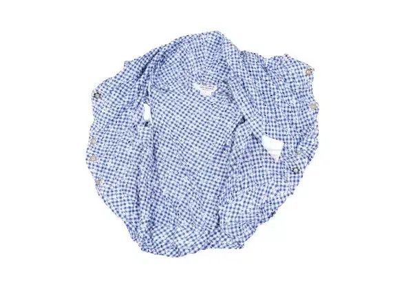 Junya Watanabe Junya Watanabe Blue Vintage Plaid Design Top Size S / US 4 / IT 40 - 4 Thumbnail