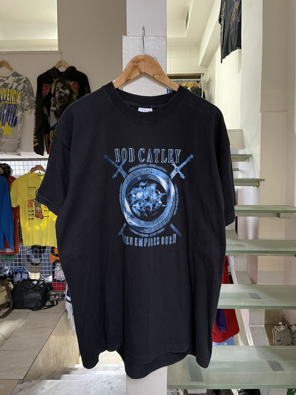 Band Tees × Vintage Vintage Bob Catley 2003 tour t shirt Size US XL / EU 56 / 4 - 1 Thumbnail