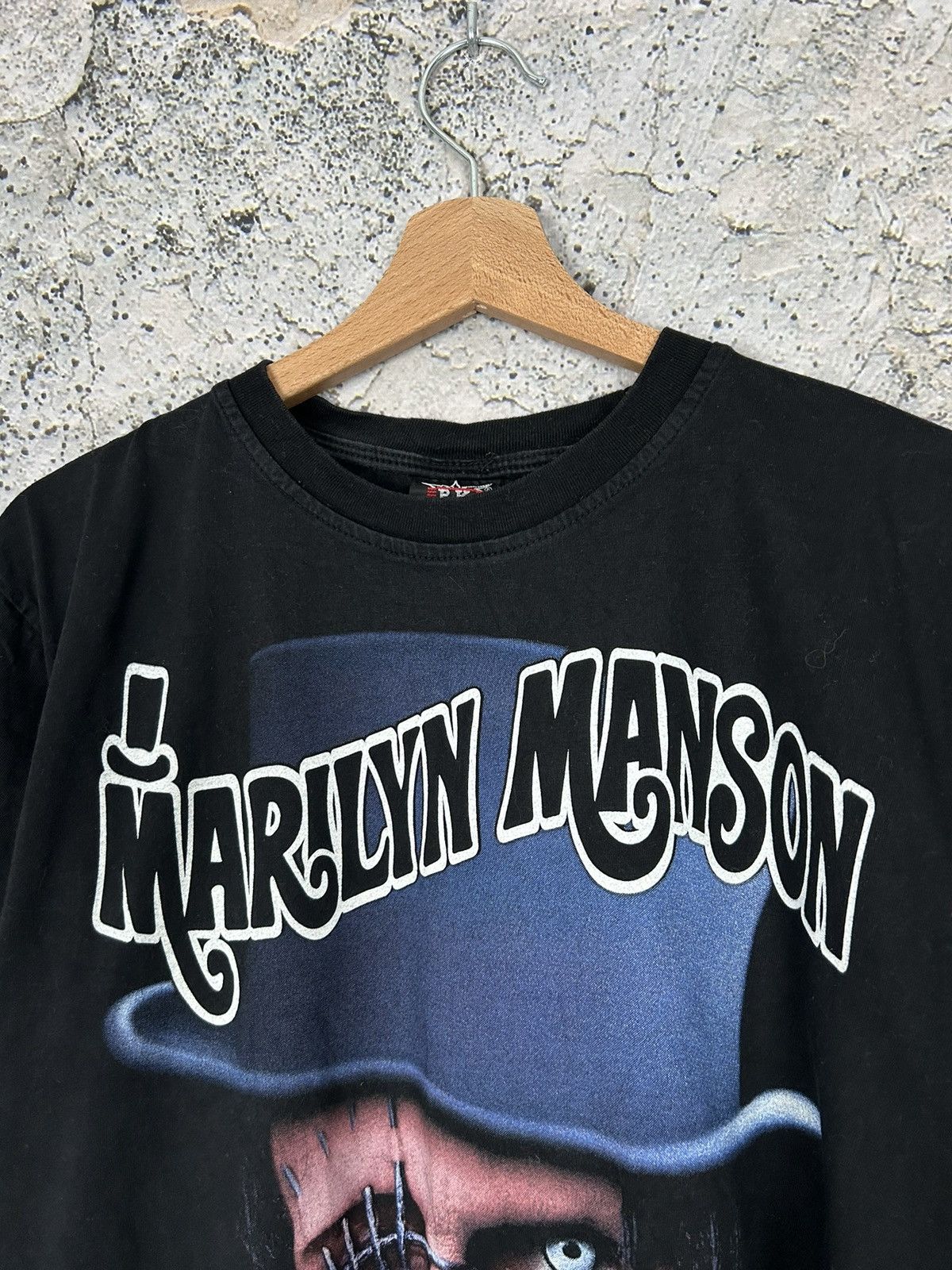 Band Tees Marilyn Manson Rock Band Tee Vintage Metal Grunge Y2K Size US M / EU 48-50 / 2 - 3 Thumbnail