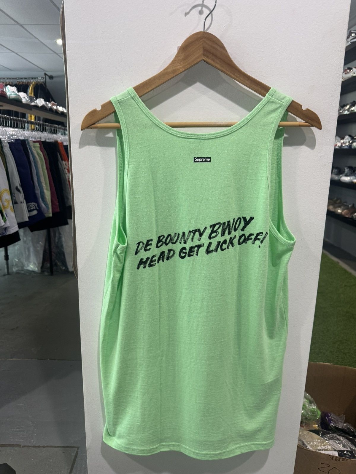 Supreme Supreme Bounty Hunter Tank Top Green Size US M / EU 48-50 / 2 - 3 Thumbnail