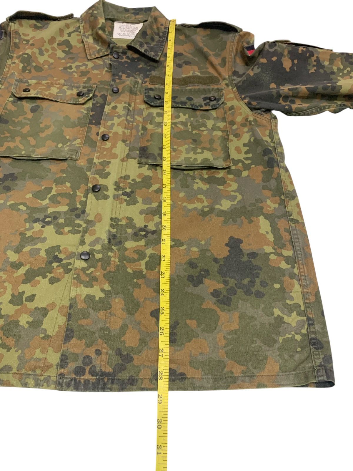 Vintage Rare Vintage 80's Germany Military Jacket Zipper Down Size US L / EU 52-54 / 3 - 12 Thumbnail