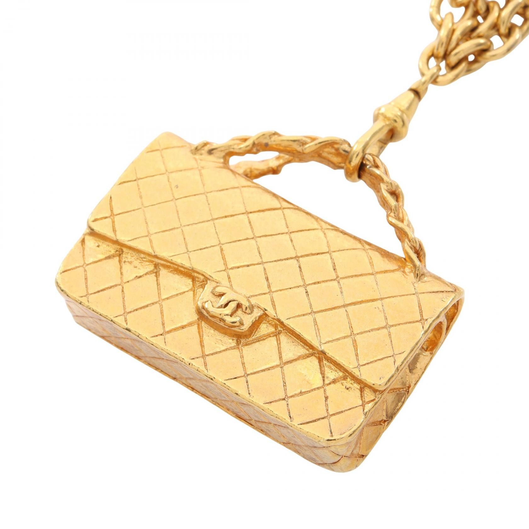 Chanel Chanel CHANEL Matelasse Bag Motif Necklace Metal Necklace DUTY FREE for USA Size ONE SIZE - 1 Thumbnail