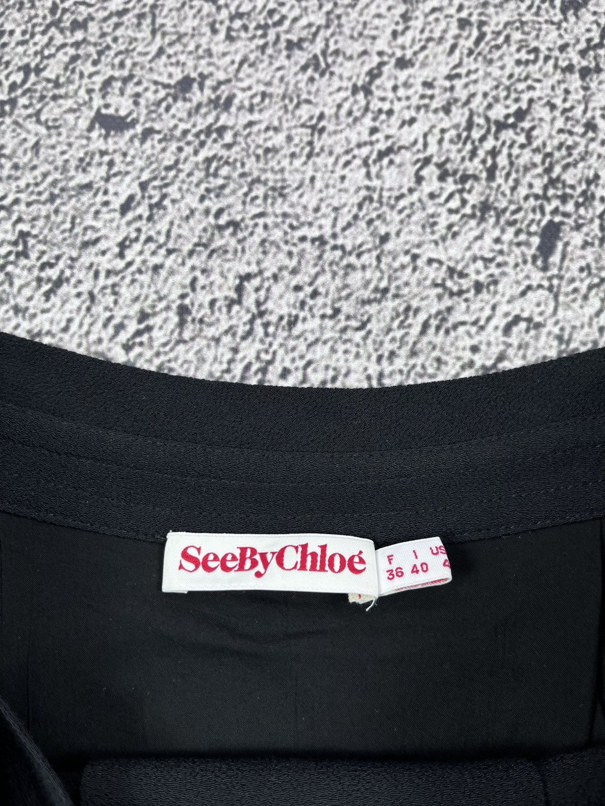 Chloe See By Chloé Black Pleated Mini Skirt Luxury Size 27" / US 4 / IT 40 - 7 Thumbnail