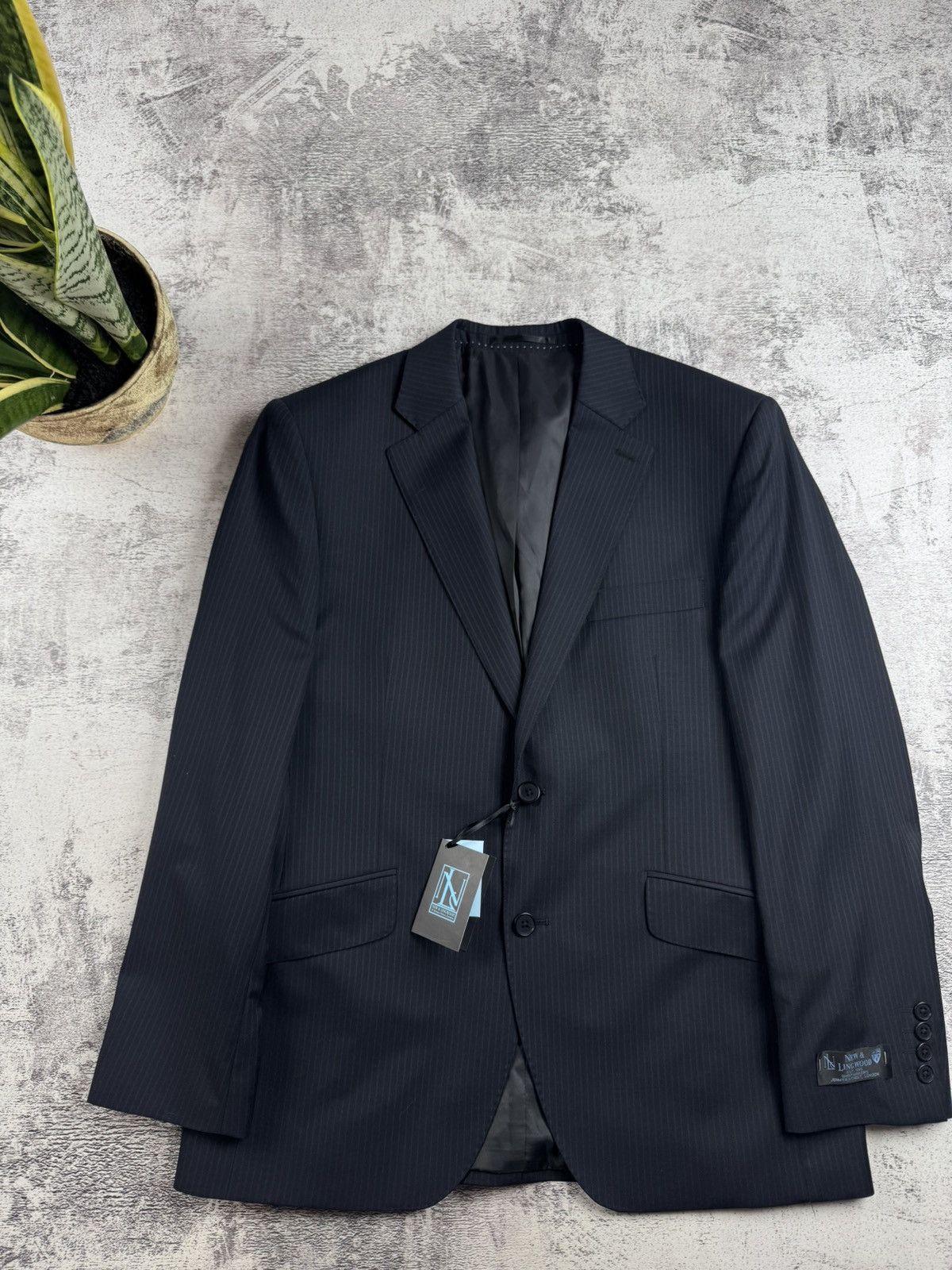New & Lingwood RRP350£ New & LingWood Men’s House of Fraser 40S Size Classic Blazer Wool Jacket Size 40S - 4 Thumbnail