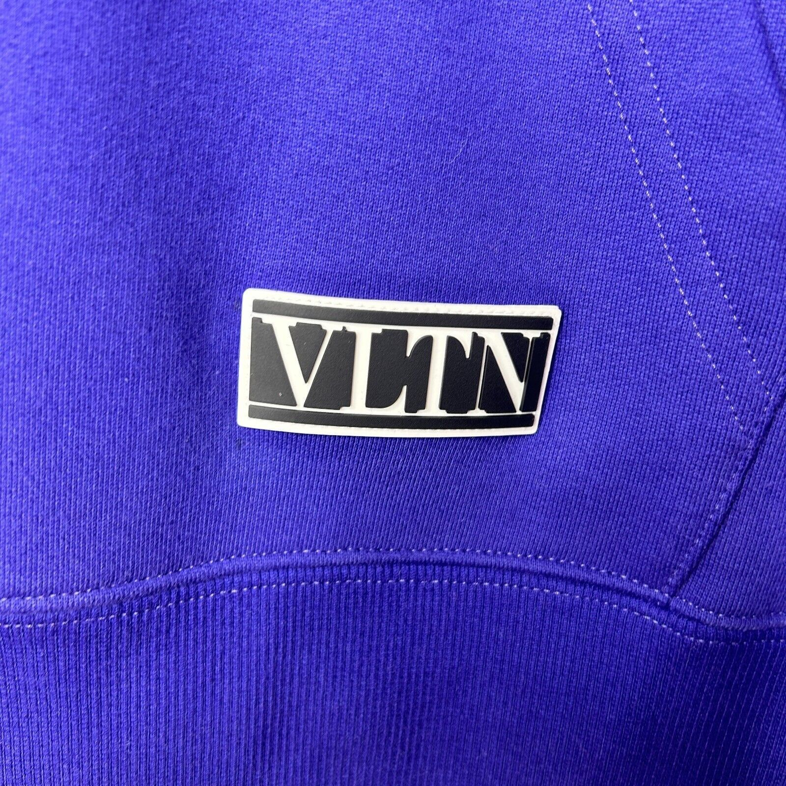 Valentino Valentino Purple Oversize Long Sleeve Hoodie Pocket VLTN Size US XL / EU 56 / 4 - 5 Thumbnail