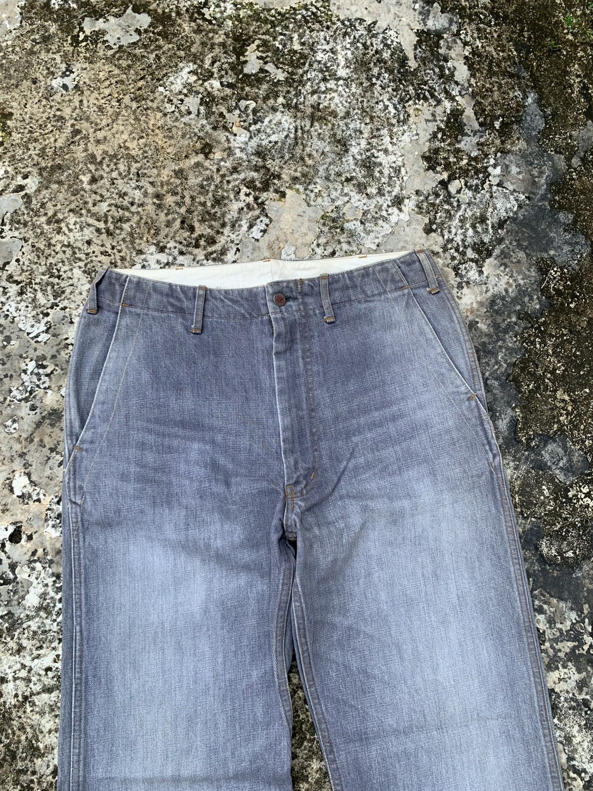 Needles Needles Grey Jeans Size US 31 - 2 Thumbnail