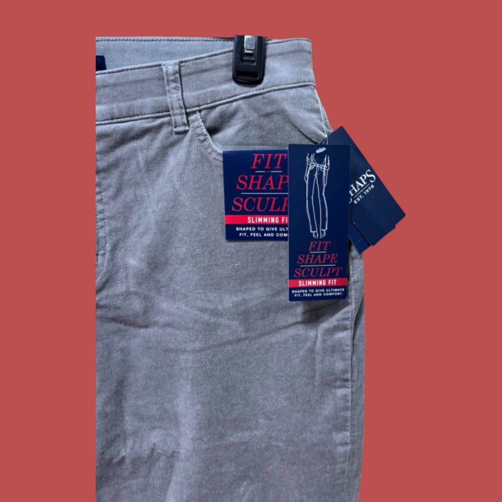 Chaps Chaps - women’s fit shape sculpt pants - slimming fit- Grey Size 36" / US 14 / IT 50 - 14 Thumbnail