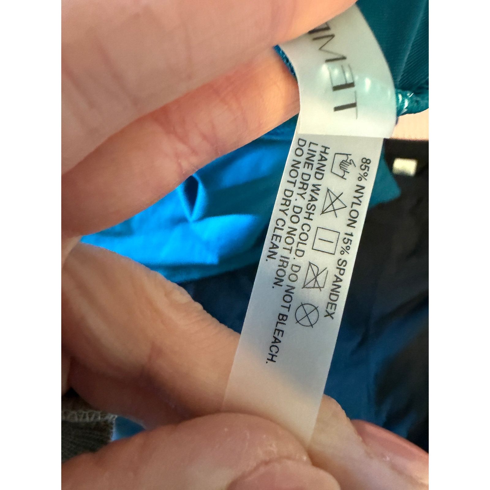 Other Tempt Me Teal 2 Piece Scoop Neck Top Shorts Tankini SwimSet Size ONE SIZE - 9 Thumbnail