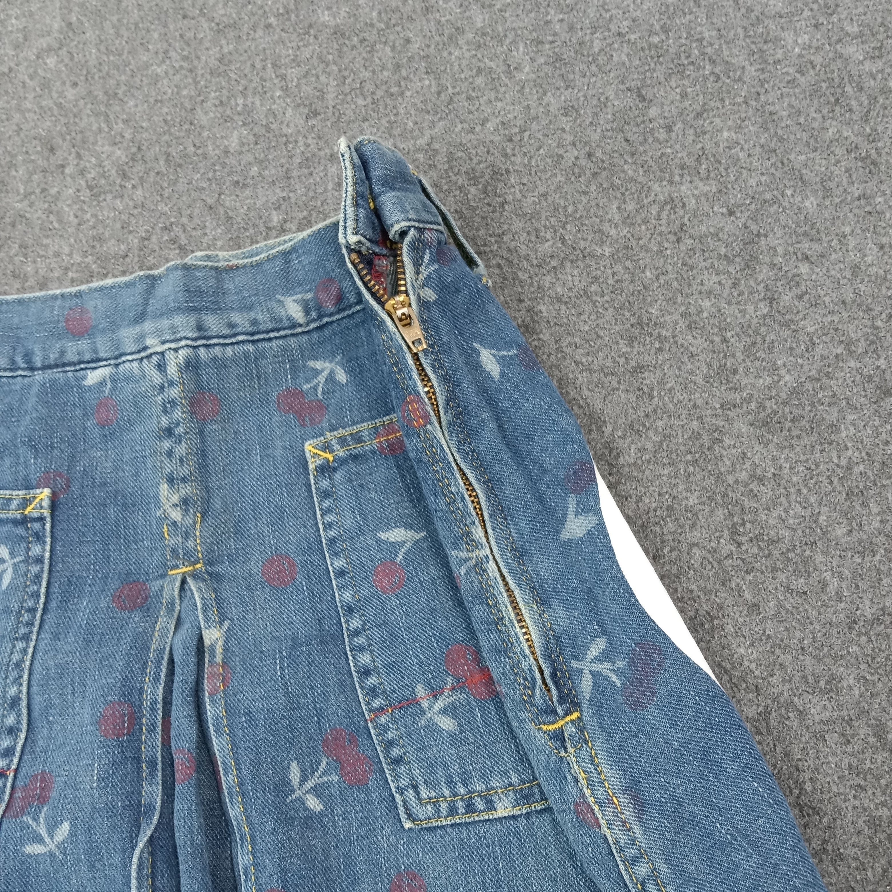 Hysteric Glamour Hysteric Glamour Japanese Brand Mini Denim Skirt C265N12 Size 24" / US 00 / IT 34 - 4 Thumbnail
