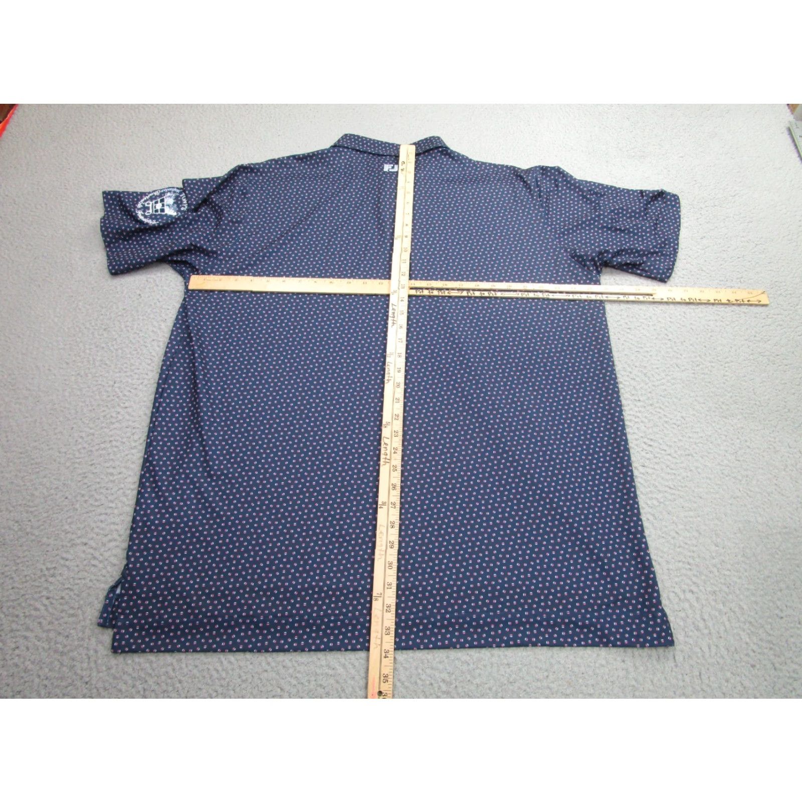 Footjoy FootJoy Polo Shirt Mens 2XL Golf Embroidered Performance Tonys Charitable Size US XXL / EU 58 / 5 - 7 Thumbnail