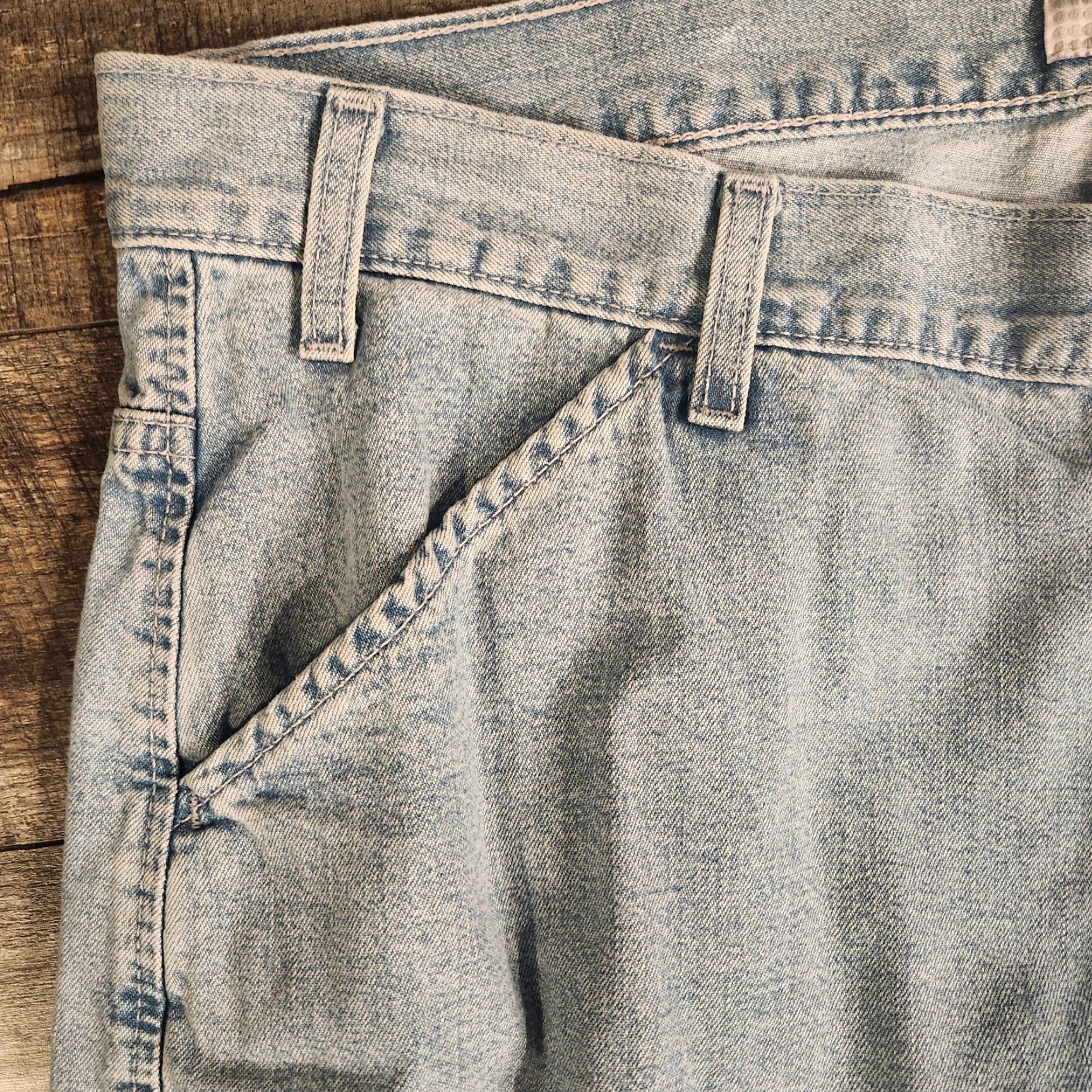 Levi's VINTAGE Levi's L2 Jeans Mens 38x30 Blue Baggy Skater Grunge Wide-Leg Size US 38 / EU 54 - 4 Thumbnail