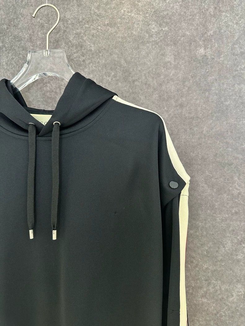 Gucci Gucci Removable sleeve pullover hooded long-sleeved sweats Size US S / EU 44-46 / 1 - 5 Thumbnail