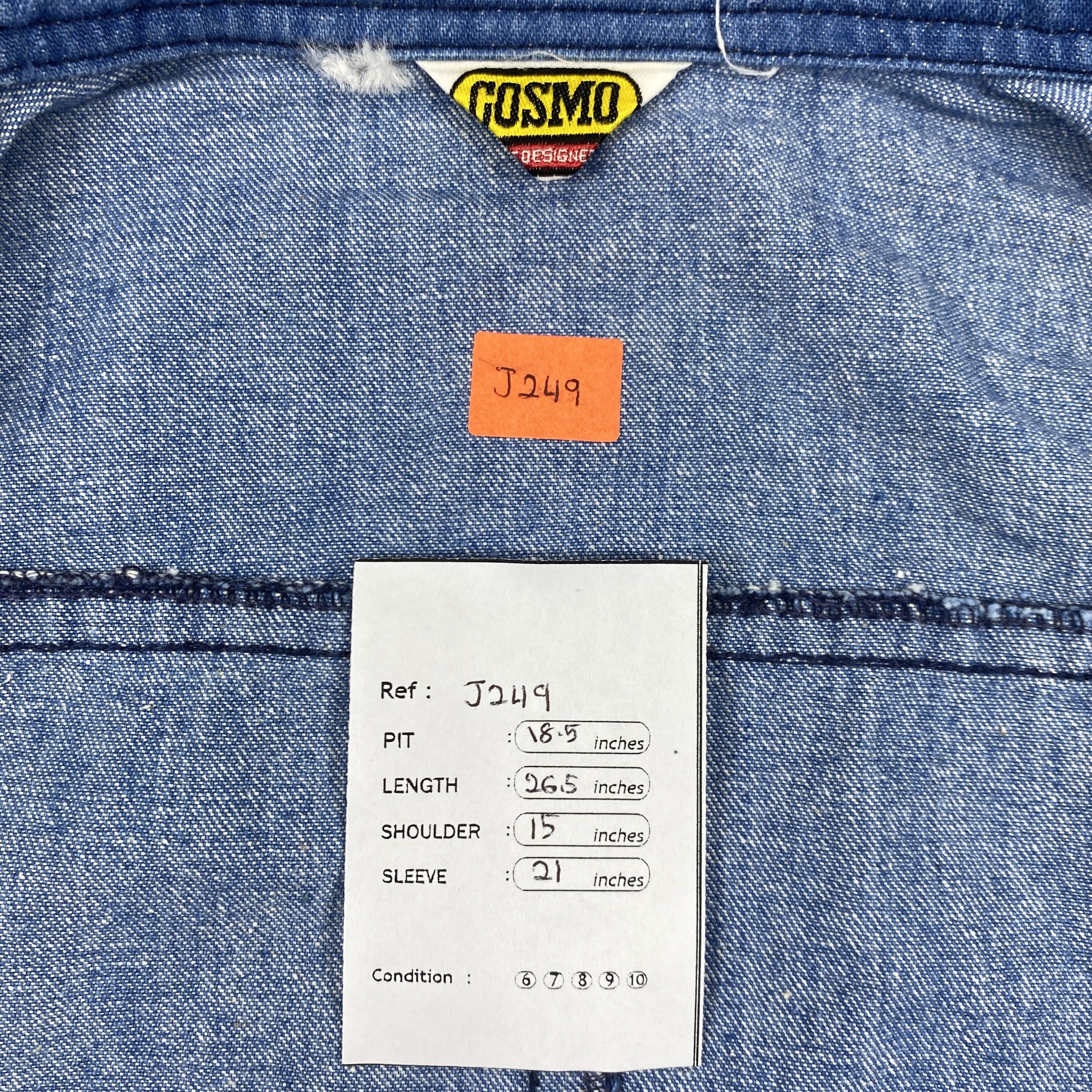 If Six Was Nine Vintage Cosmo Chore Jacket- J249 Size US S / EU 44-46 / 1 - 5 Thumbnail