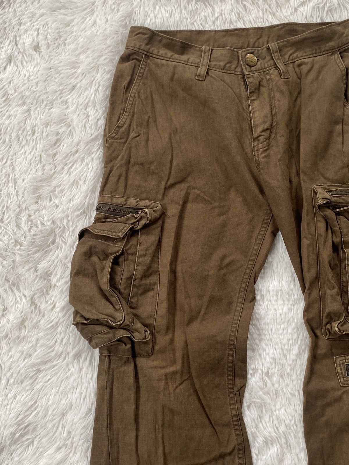 Japanese Brand × Takeo Kikuchi RETRO PUNK🔥Cargo Pant Multipocket by Takeo Kikuchi Size US 30 / EU 46 - 3 Thumbnail