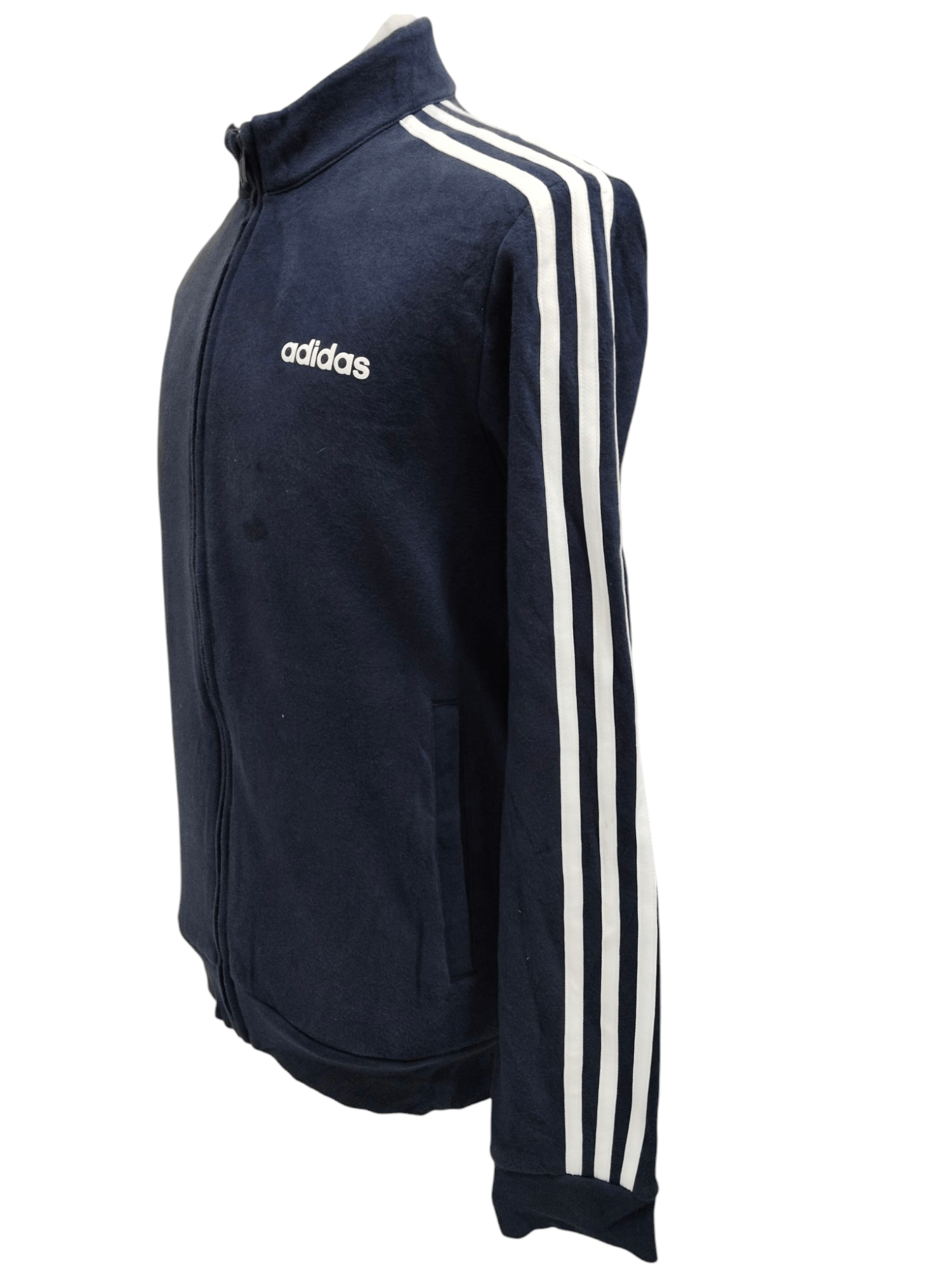 Adidas × Vintage Vintage Adidas Stripe Zipper Sweaters Size US M / EU 48-50 / 2 - 2 Thumbnail