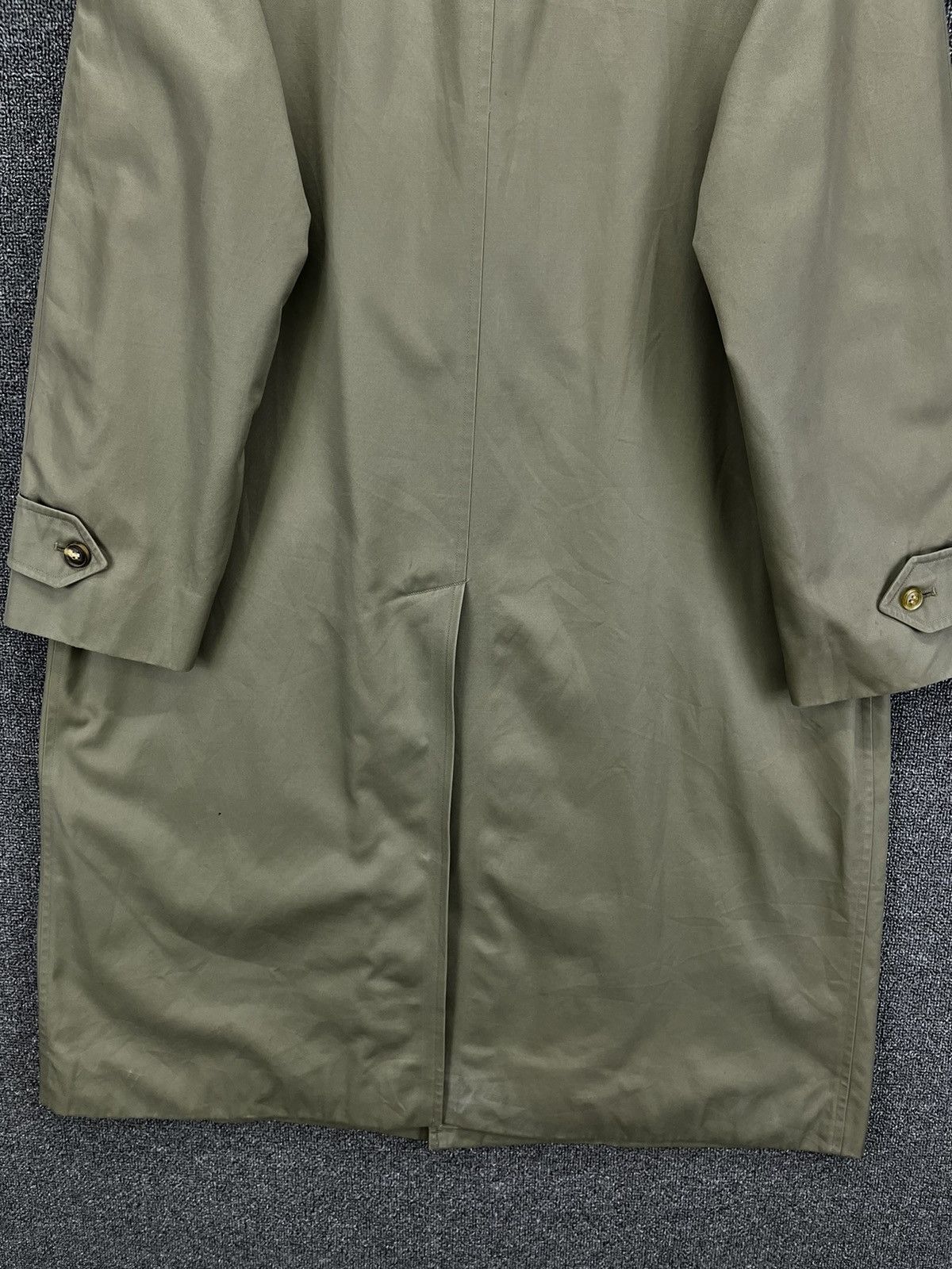 Burberry Vintage Burberry Nova Check Trench Coat Long Jacket Size US L / EU 52-54 / 3 - 15 Thumbnail