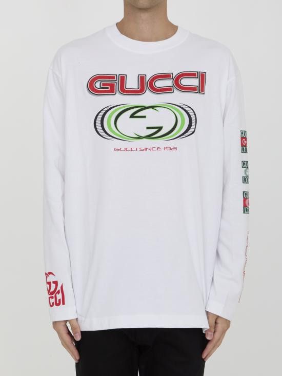 Gucci GUCCI Men T-Shirts 784364 WHITE Size US L / EU 52-54 / 3 - 1 Thumbnail