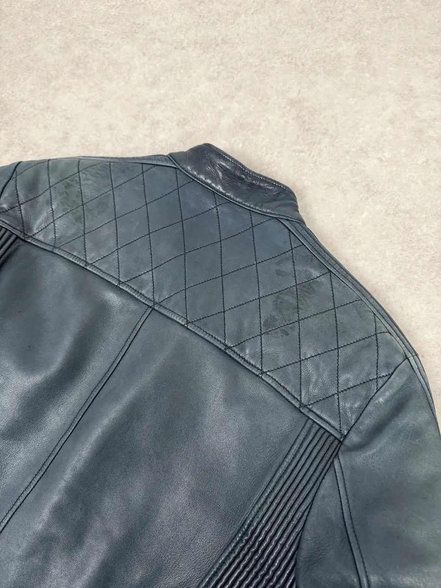 Prada AW2008 Prada Navy Biker Leather Jacket Size US M / EU 48-50 / 2 - 7 Thumbnail