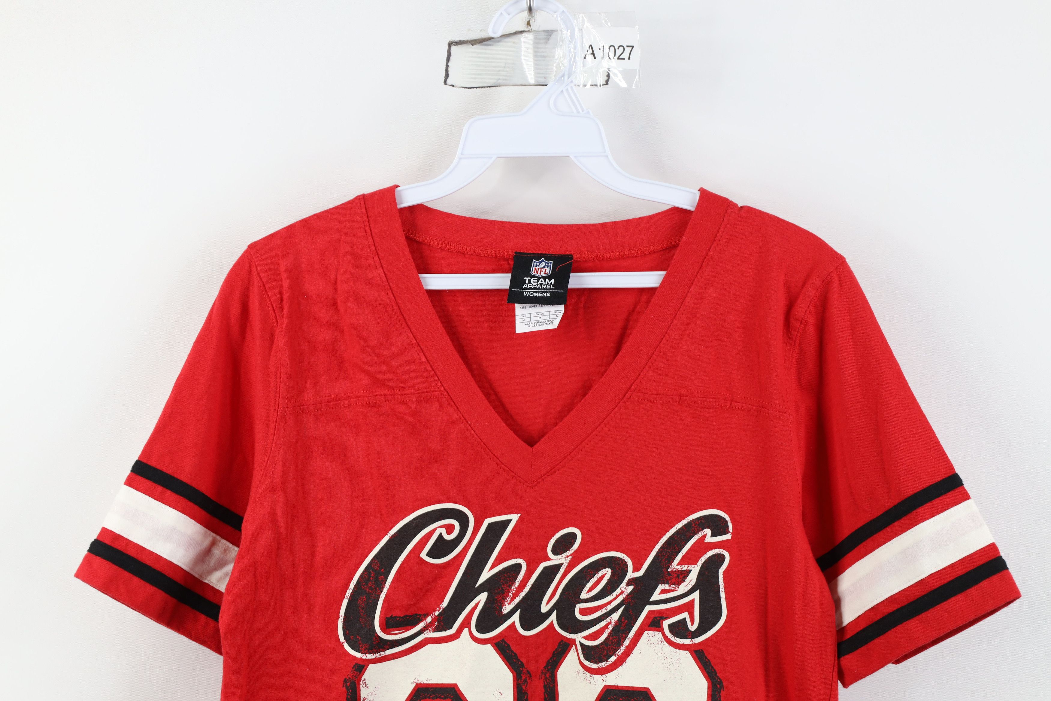 Vintage Vintage Y2K NFL Kansas City Chiefs Football Jersey T-Shirt Size M / US 6-8 / IT 42-44 - 2 Thumbnail