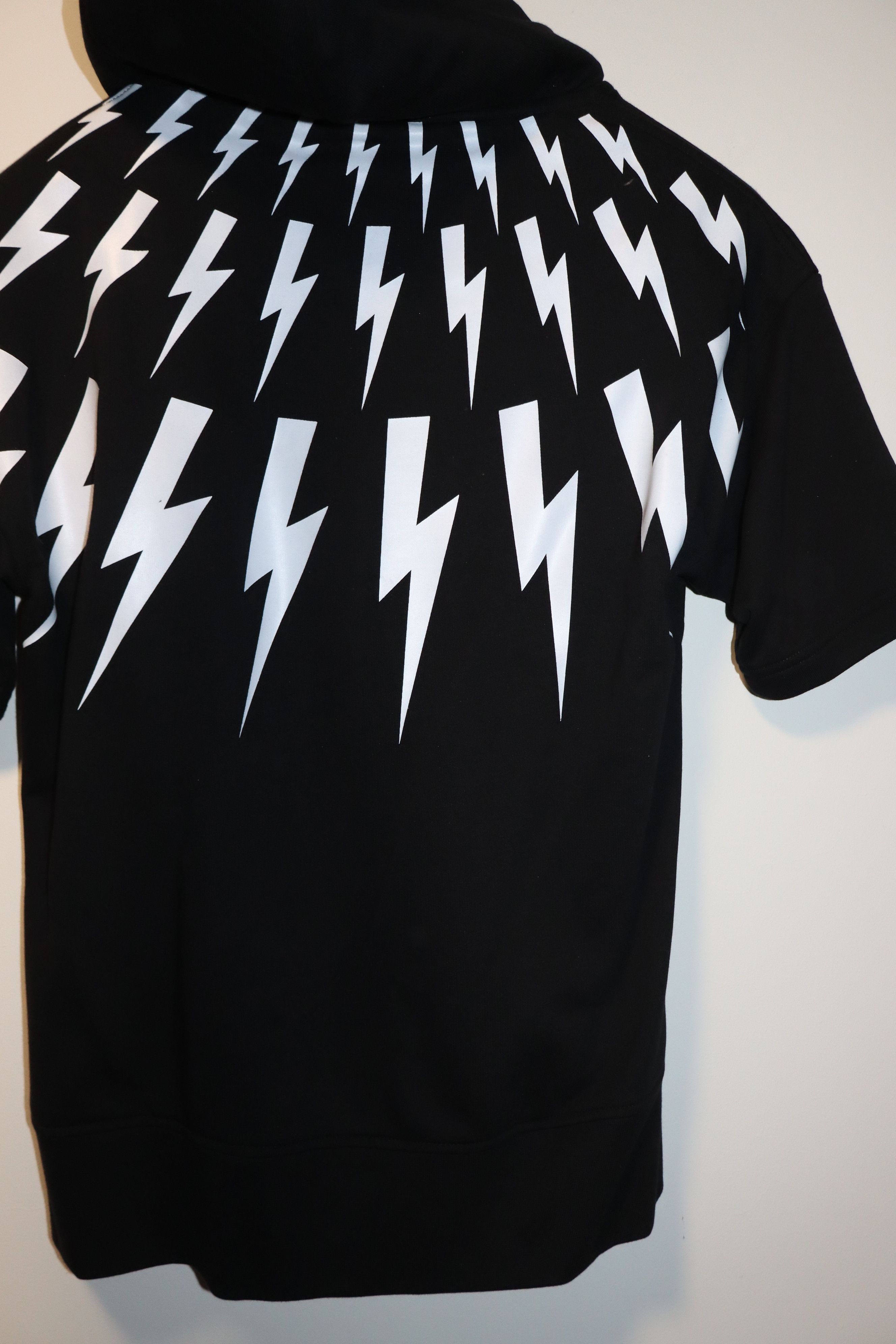 Neil Barrett Oversized hooded t-shirt Size US XXS / EU 40 - 7 Thumbnail