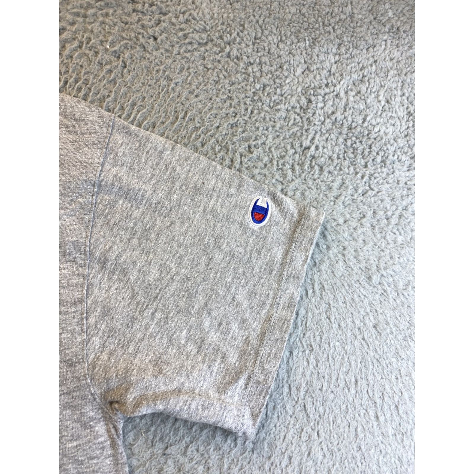 Champion Champion Men’s T-Shirt Size S Gray Basic Tee Regular Fit Sportswear Size US S / EU 44-46 / 1 - 3 Thumbnail
