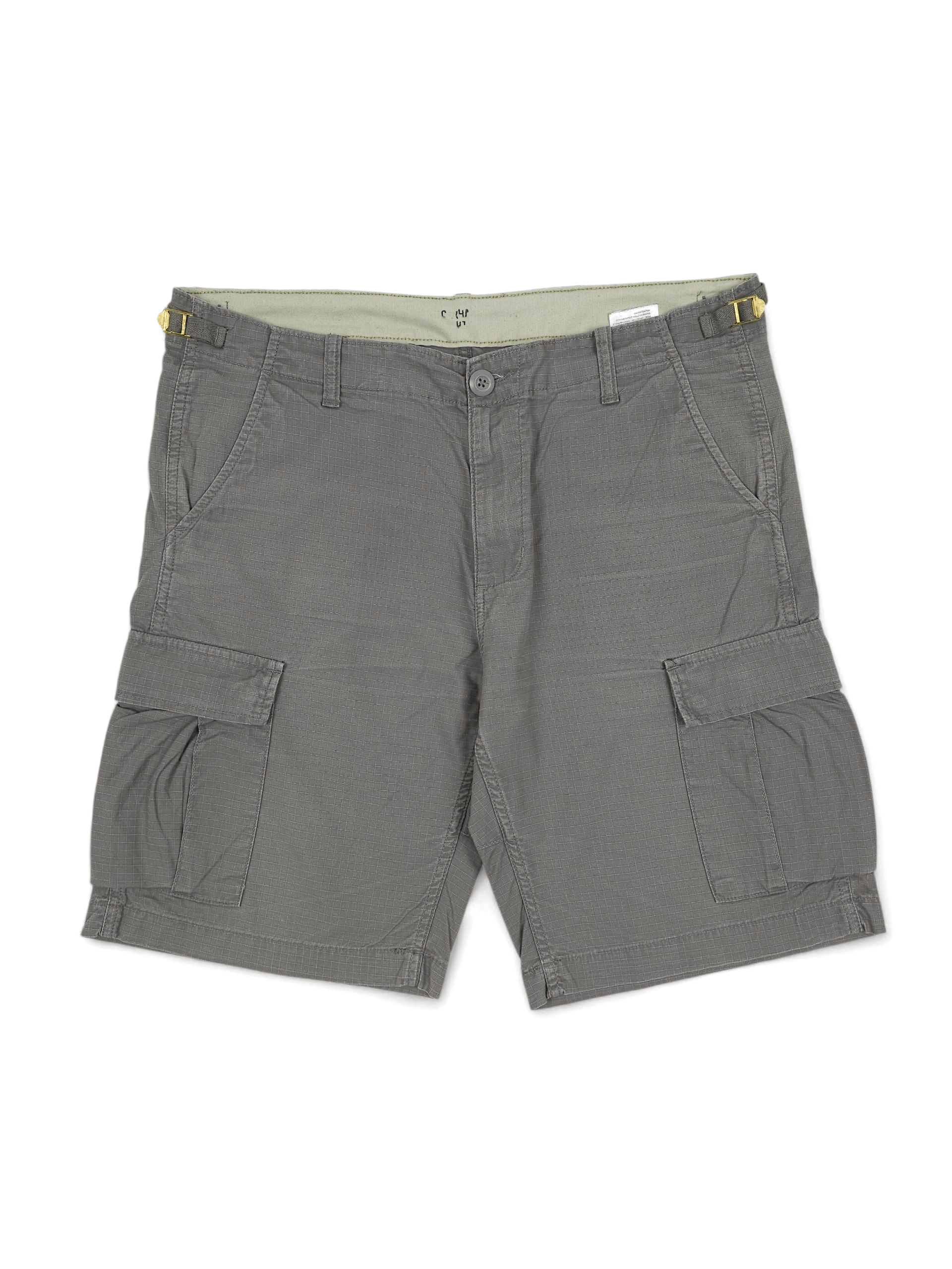 Carhartt Wip 💎 Carhartt WIP Gray Cargo Aviation Shorts Utility Y2K Size US 33 - 2 Thumbnail
