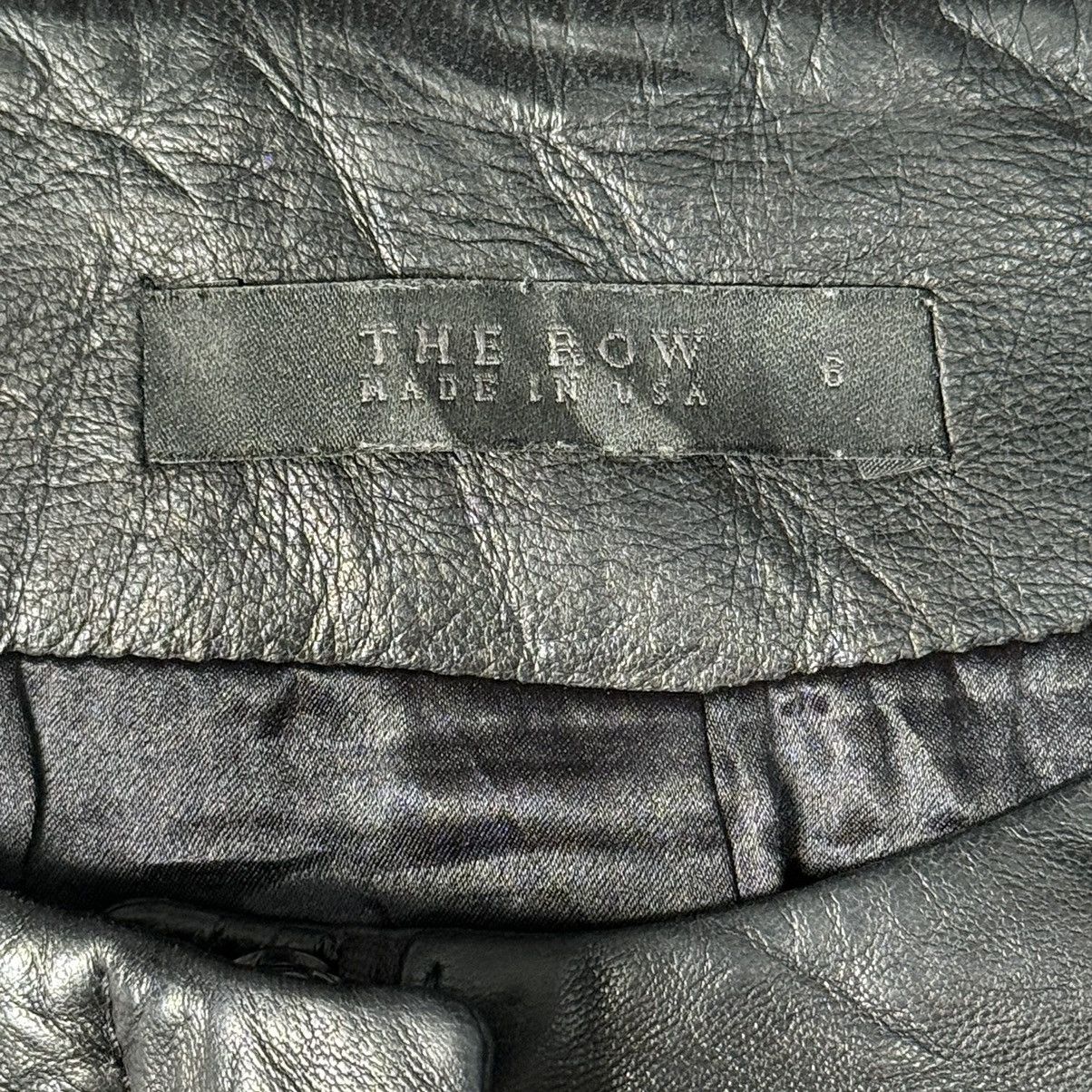 The Row The Row - Leather / Trimmed Aligator Jacket Size M / US 6-8 / IT 42-44 - 7 Thumbnail