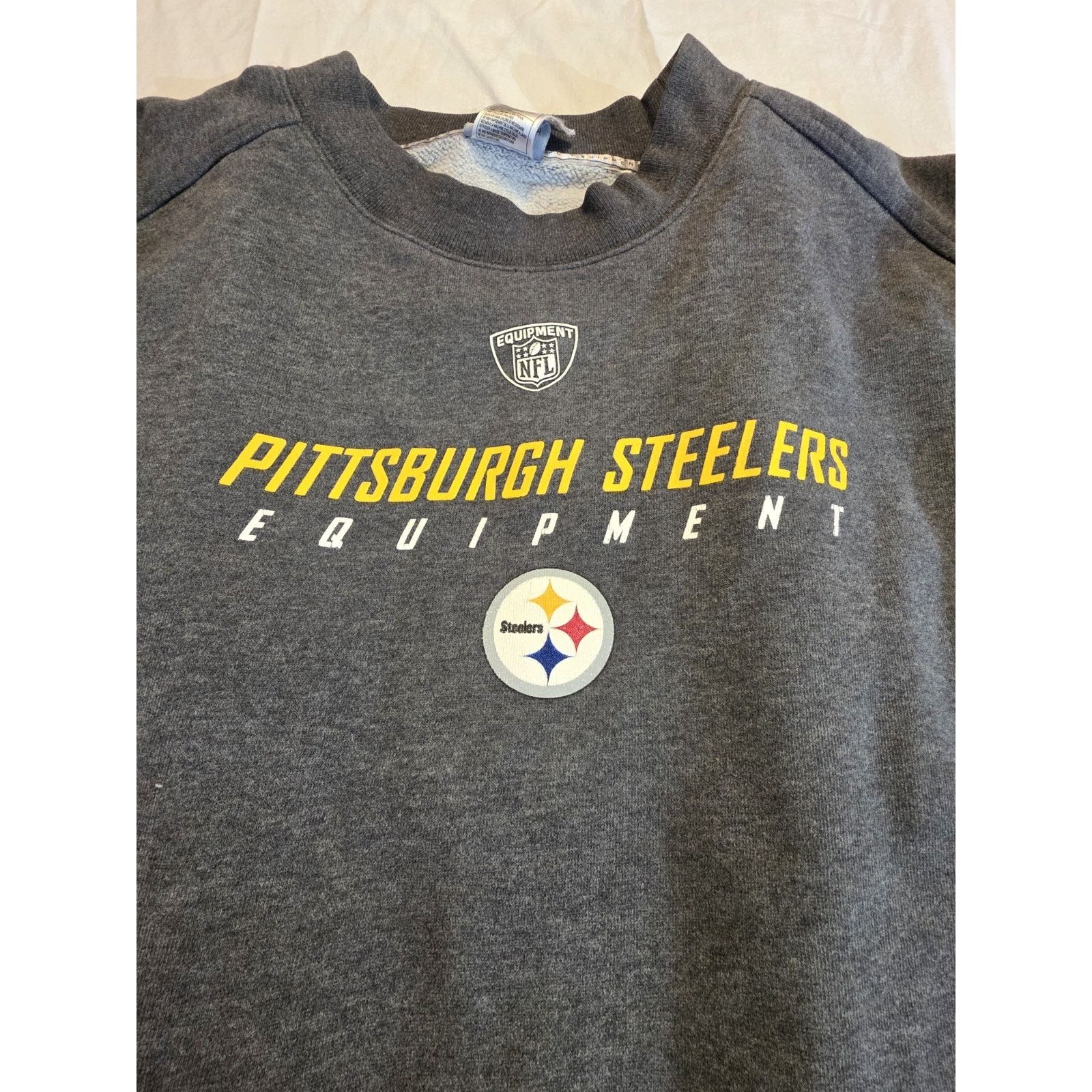 Reebok Pittsburgh Steelers NFL Reebok Equipment Grey Men's Size 4XL Size US XXL / EU 58 / 5 - 4 Thumbnail