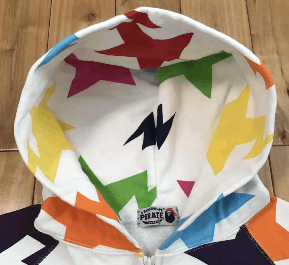 Bape BAPE Vintage BAPE-Sta Full Zip Hoodie Size US S / EU 44-46 / 1 - 3 Thumbnail