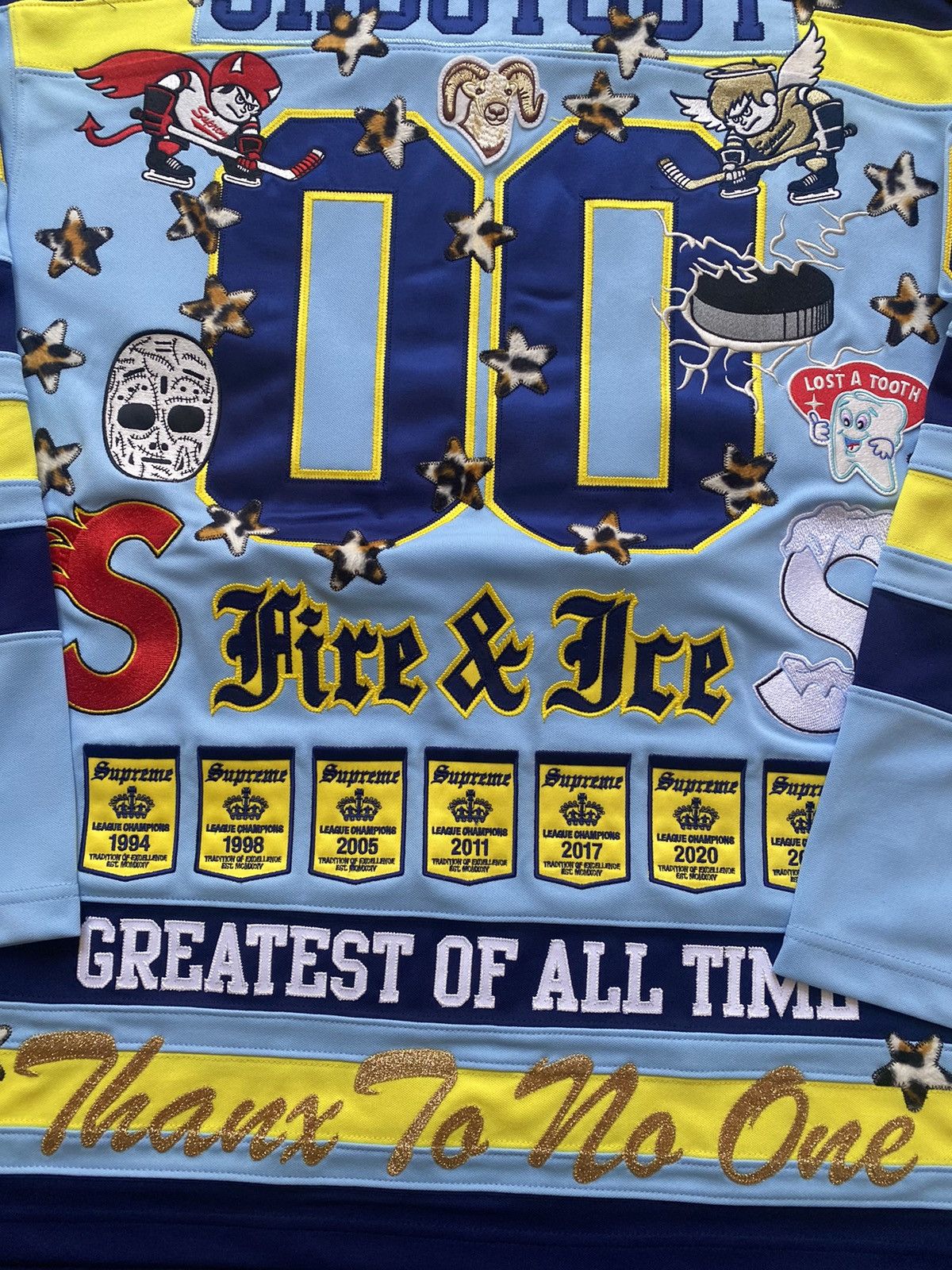 Supreme Supreme Fire & Ice Hockey jersey Large Size US L / EU 52-54 / 3 - 5 Thumbnail