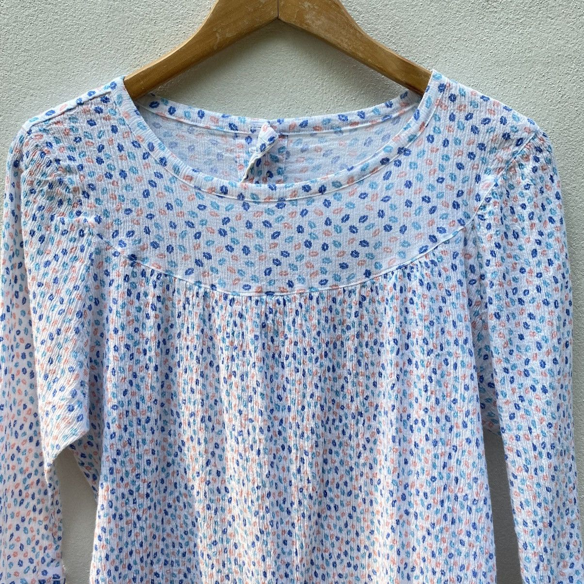 Tsumori Chisato TSUMORI CHISATO Pastel Petals Tie-Hem Blouse Size XS / US 0-2 / IT 36-38 - 14 Thumbnail