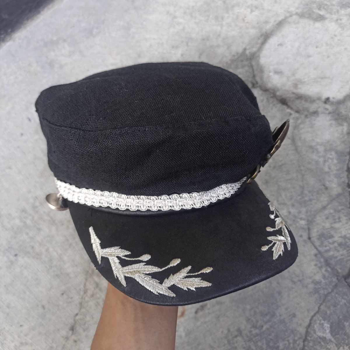 14th Addiction DARK.. Skull Sailor hat / Fisherman Hat Size ONE SIZE - 10 Thumbnail