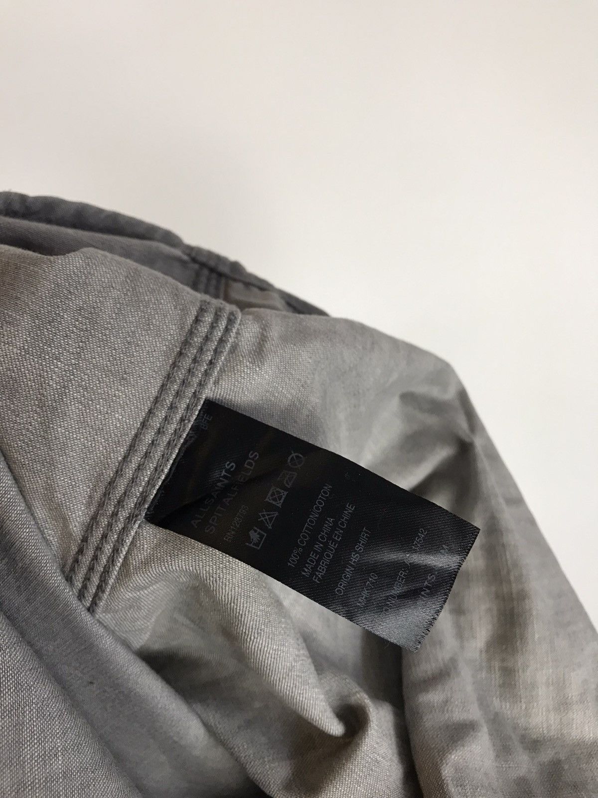 Allsaints All Saints Spitalfields Origin HS Shirt Size US M / EU 48-50 / 2 - 4 Thumbnail