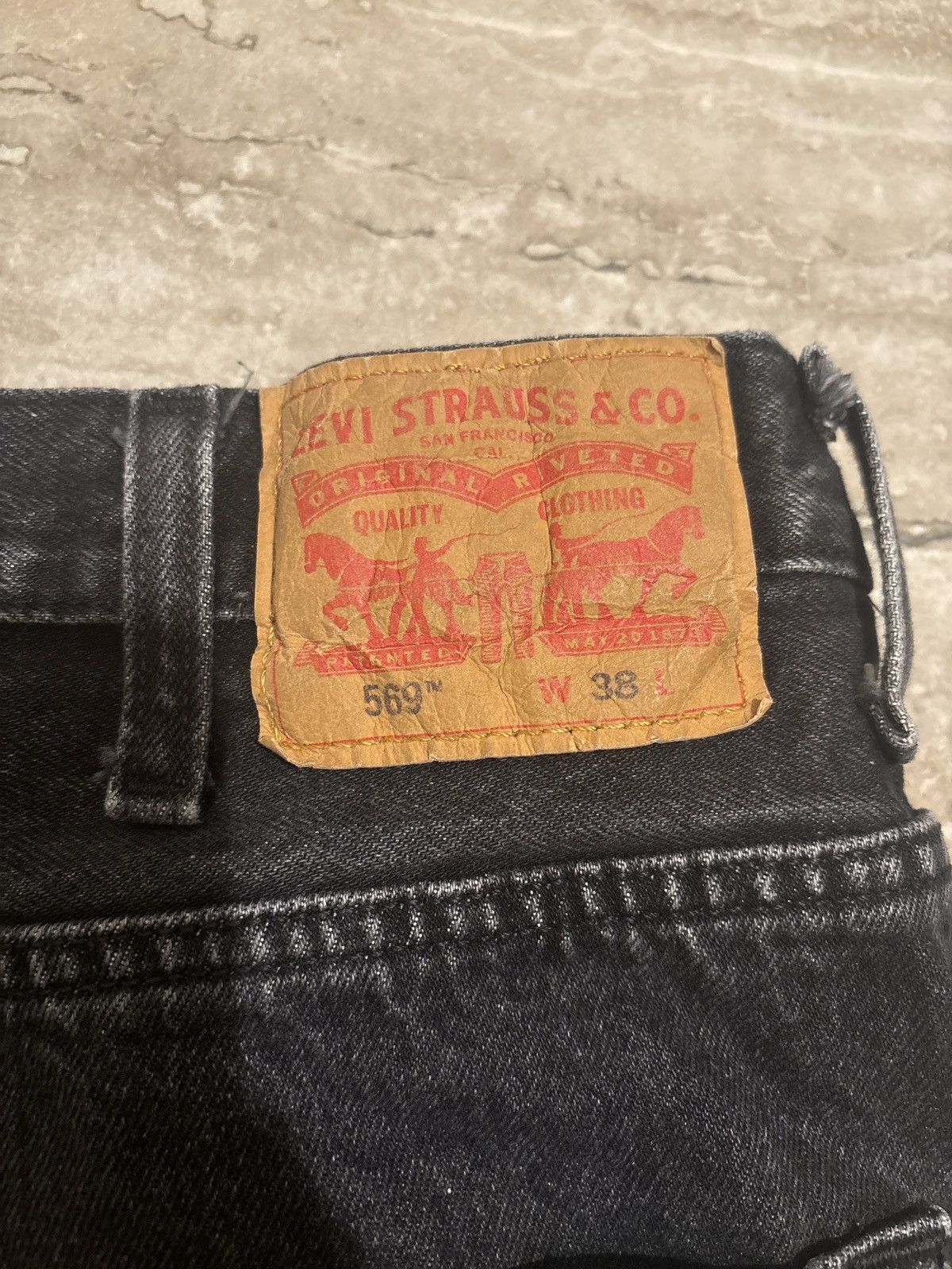 Levi's × Vintage Levi’s Baggy Jorts Size US 38 / EU 54 - 3 Thumbnail