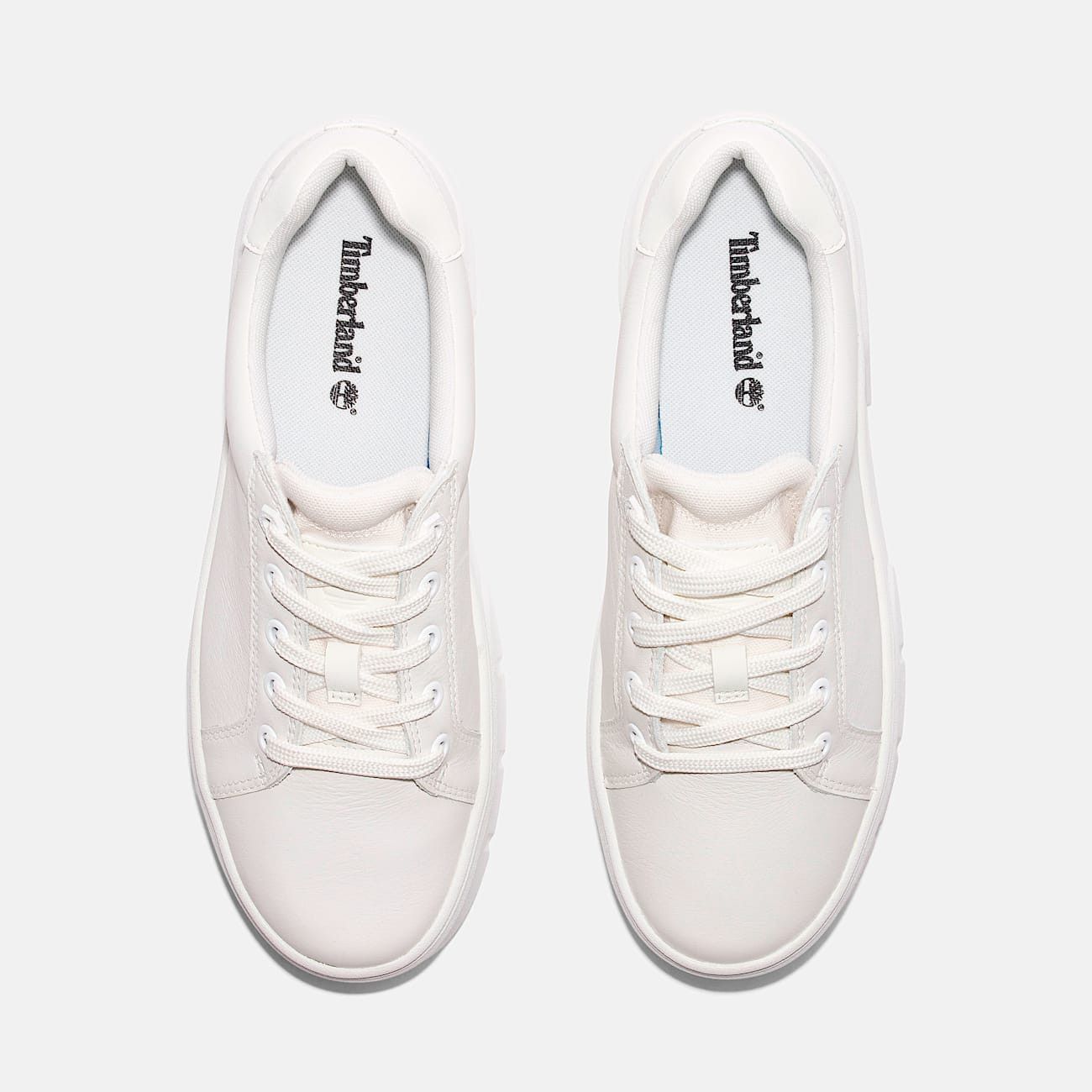 Timberland TIMBERLAND WOMEN'S 9 LAUREL COURT LOW LACE SNKR WHT LEATHER Size US 9 / IT 39 - 2 Thumbnail