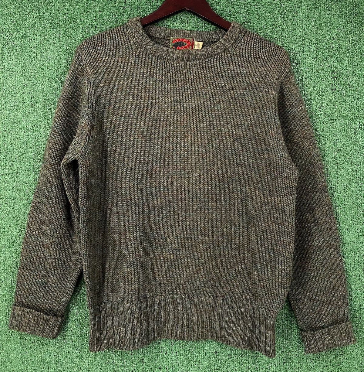 Boston Traders 90’s Boston Traders 100% Wool Army Green Sweater Large Size US L / EU 52-54 / 3 - 1 Thumbnail