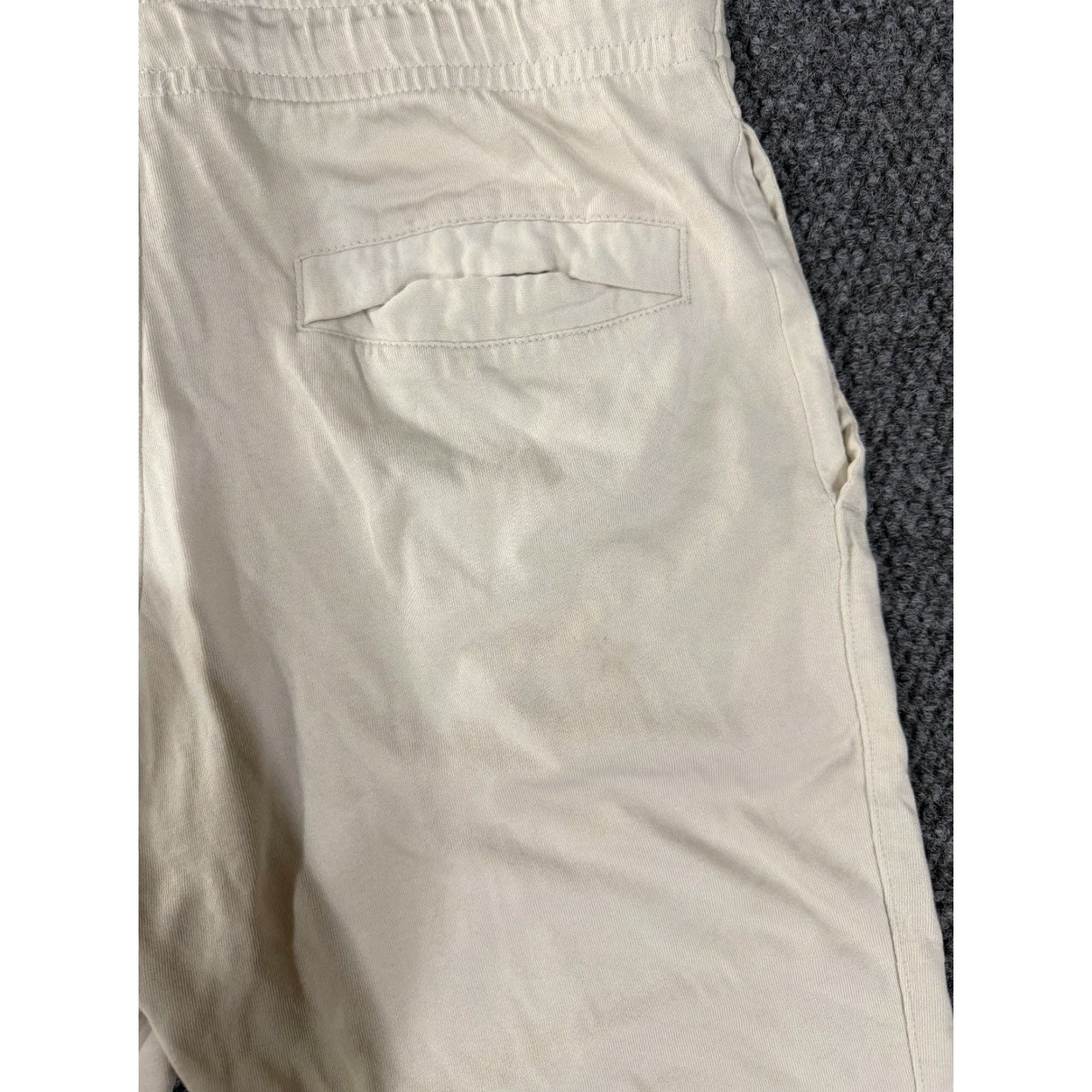 Nike Nike Athletic Shorts Mens Small White Drawstring Swoosh Logo Casual Sports Size US 29 - 6 Thumbnail