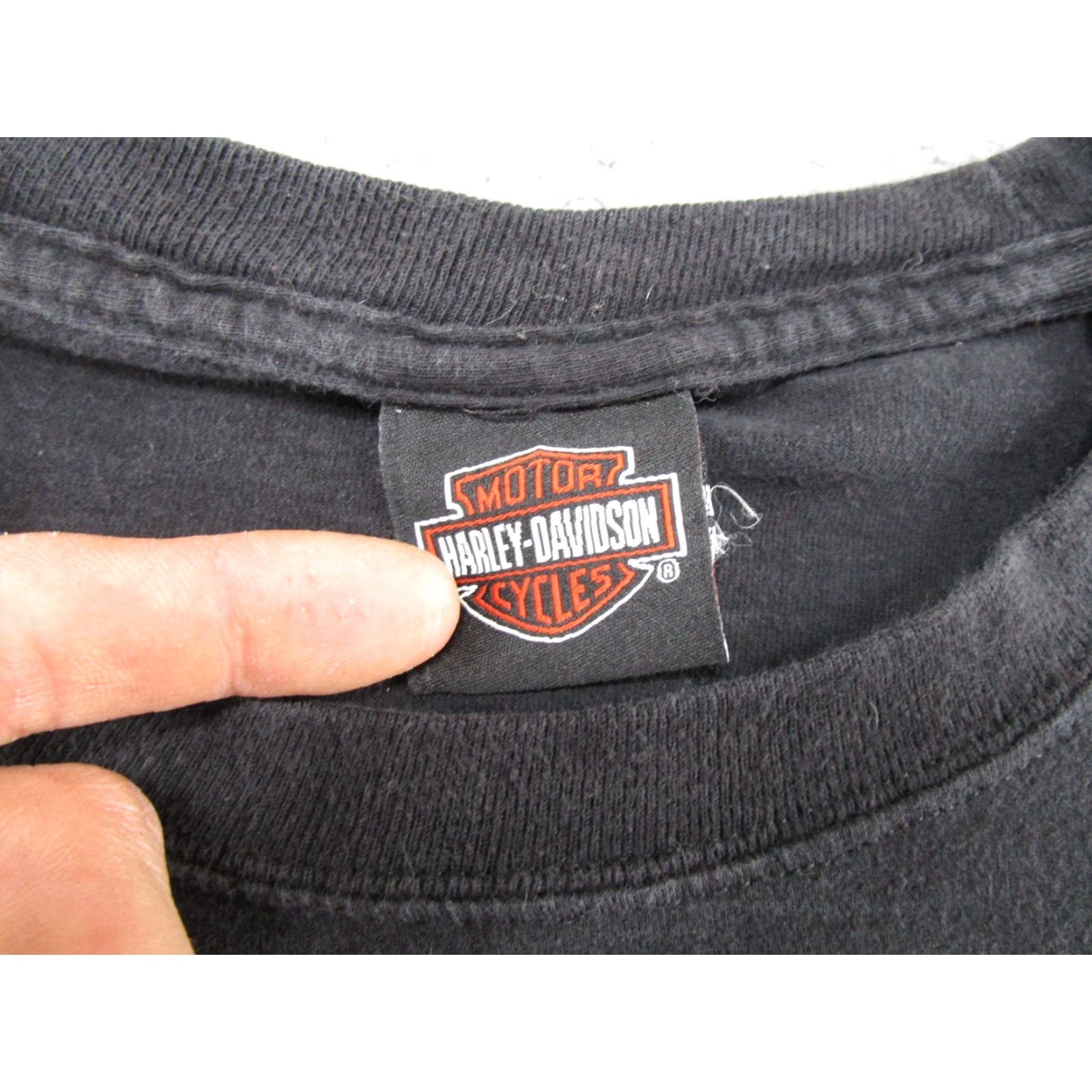 Harley Davidson Harley-Davidson Shirt Mens XL Black Graphic Print T-Shirt Motorcycle Biker 2010-2019 Size US XL / EU 56 / 4 - 3 Thumbnail