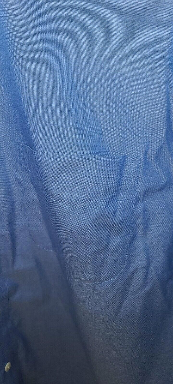 Brooks Brothers Brooks Brothers Blue Dress SLIM FIT Men's Size 16 1/2-34 Size 38R - 2 Thumbnail