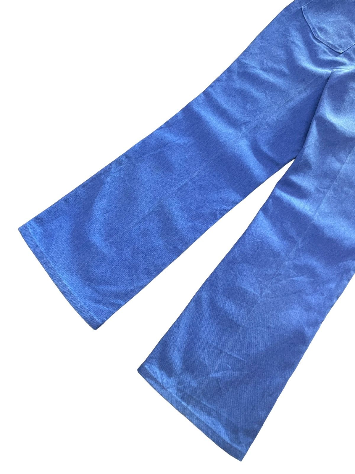 Dickies × Vintage Vintage 70s Dickies sta-prest flared men denim pants talon Size US 34 / EU 50 - 13 Thumbnail