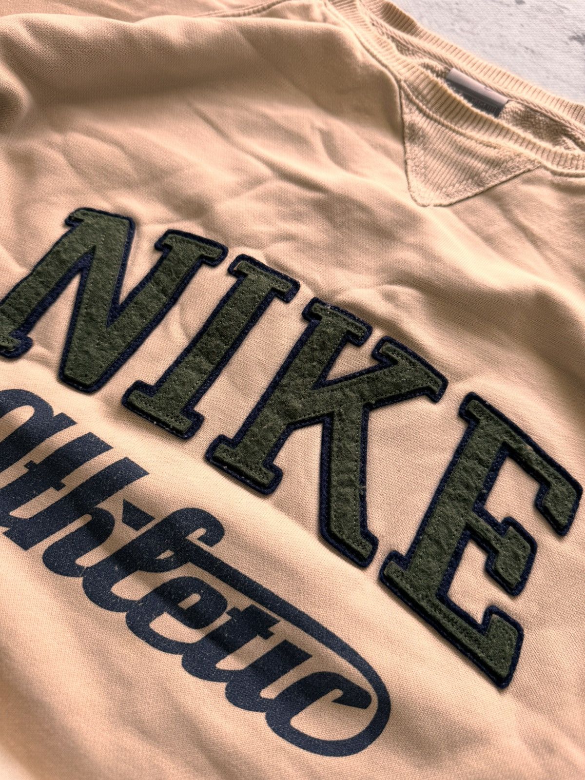 Nike × Vintage NIKE VINTAGE CENTER LOGO OVERSIZE BOXY SWEATSHIRT Size US XL / EU 56 / 4 - 7 Thumbnail