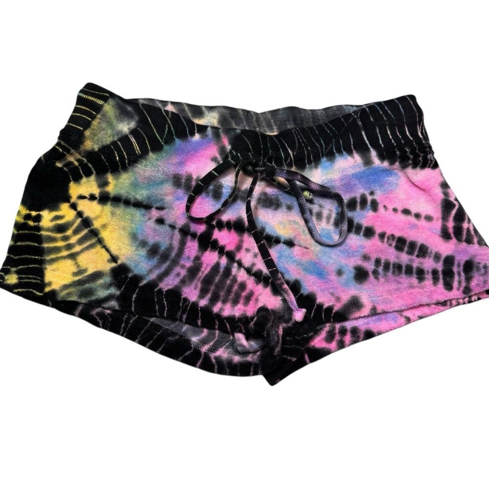 Hard Tail Hard Tail Girls Terry Cloth Tie Dye Cotton Shorts Size XL(1 Size 24" / US 00 / IT 34 - 1 Thumbnail