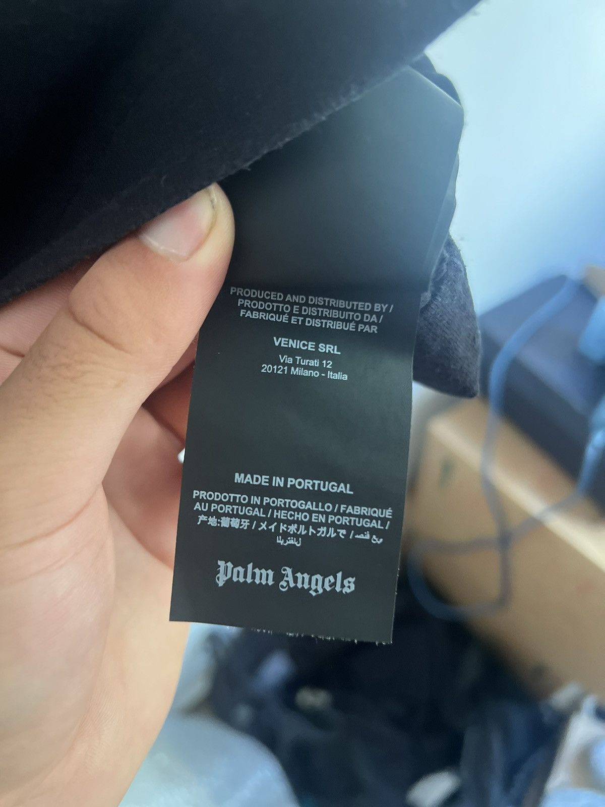 Palm Angels Palm angels Las Vegas sprayed Logo TEE Size US M / EU 48-50 / 2 - 8 Thumbnail