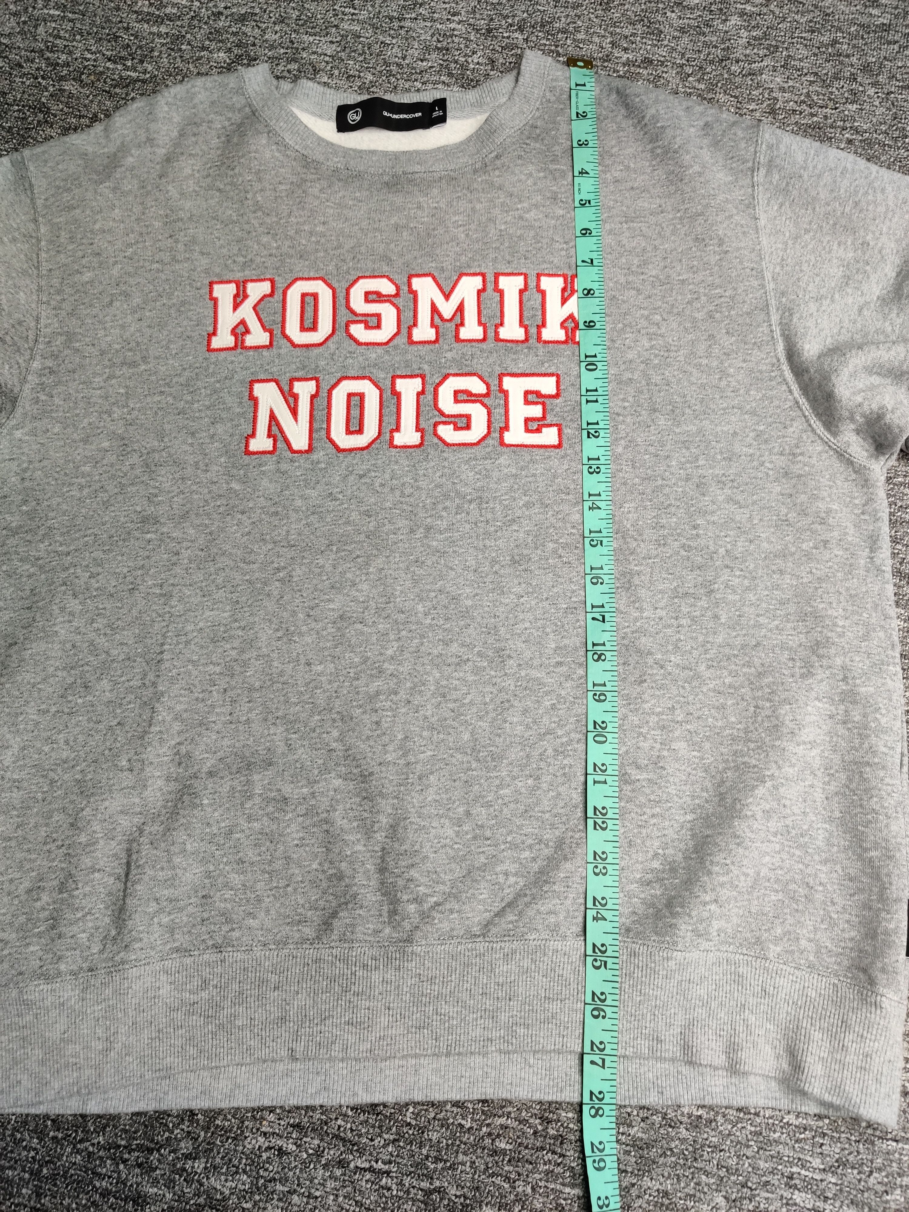 GU × Undercover Gu x Undercover Kosmik Noise Crewneck Sweatshirt Size US L / EU 52-54 / 3 - 13 Thumbnail