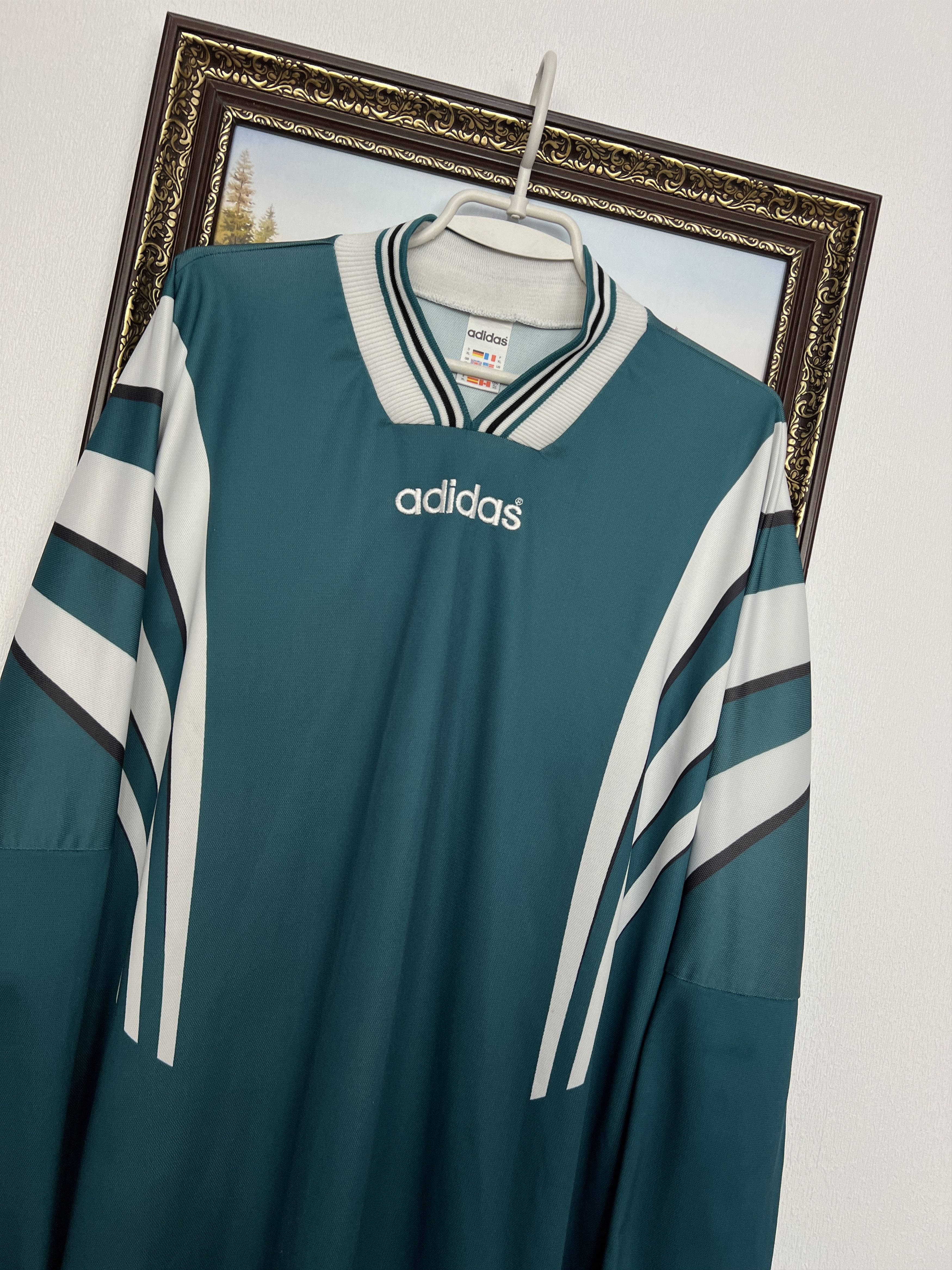 Adidas Vintage Slovenia Football Shirt Long Sleeve Soccer Jersey Size US XL / EU 56 / 4 - 2 Thumbnail